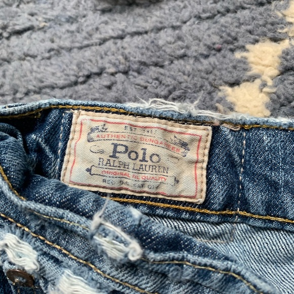 Polo Ralph Lauren Distressed Shorts - Picture 2 of 4